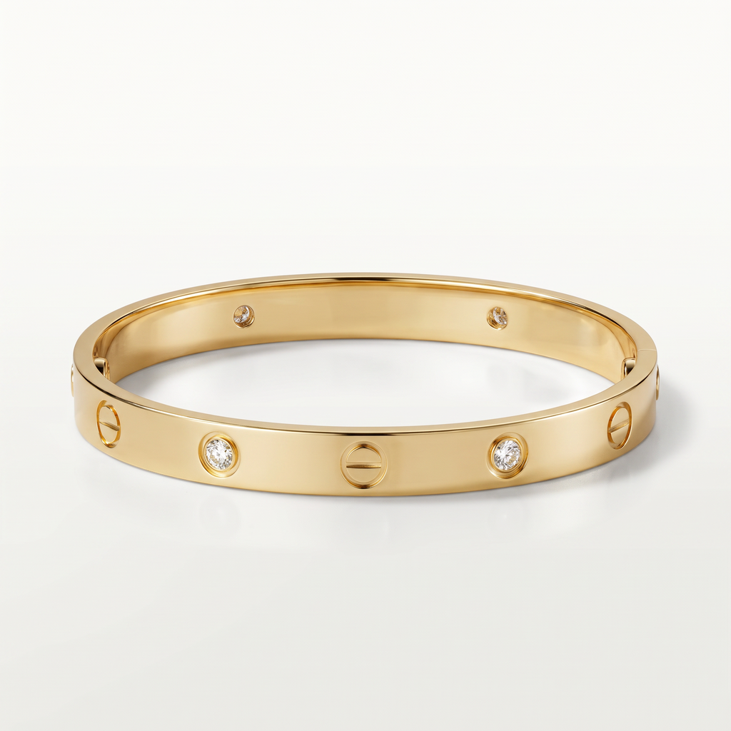 Classic Love 4 Diamonds Bracelet