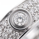 Classic Love 6 Diamond Full-paved Band Ring