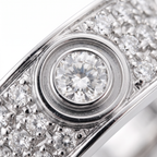 Classic Love 6 Diamond Full-paved Band Ring