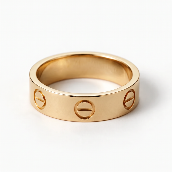 Classic Love Band Ring