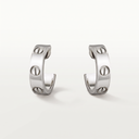 Classic Love Hoop Earrings