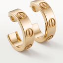 Classic Love Hoop Earrings