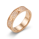 Classic Love Pavé Band Ring
