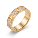 Classic Love Pavé Band Ring