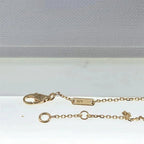 Gold Clover Bracelet for Women Onyx 1 Motif Gift Jewelry