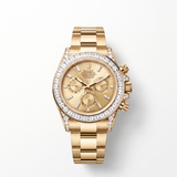 Cosmograph Daytona Yellow Gold Dial Diamond-Set 126598 Automatic Watch