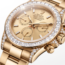 Cosmograph Daytona Yellow Gold Dial Diamond-Set 126598 Automatic Watch