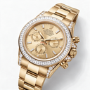 Cosmograph Daytona Yellow Gold Dial Diamond-Set 126598 Automatic Watch
