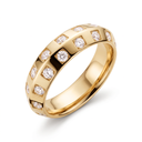 Damier de Chessboard Band Ring