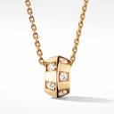 Damier de Chessboard Pendant Necklace