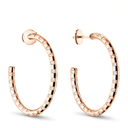 Damier de Large Hoop Earrings