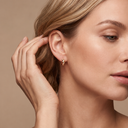 Damier de Small Hoop Earrings