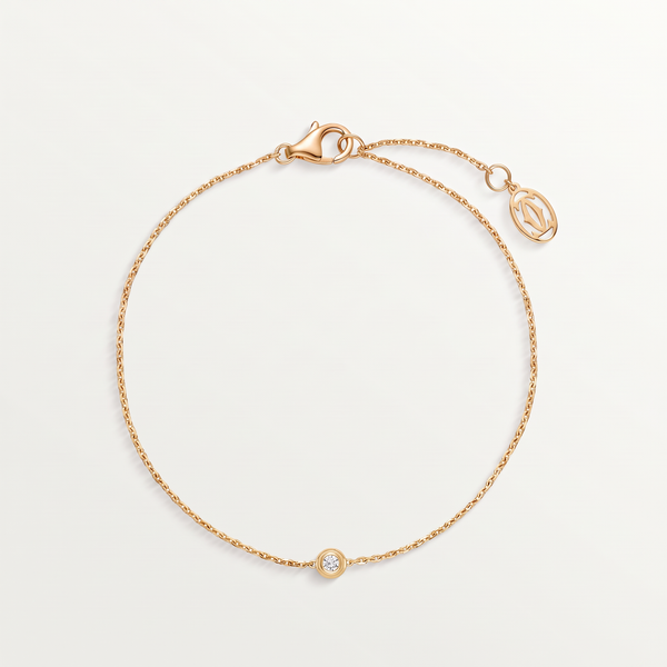 D'Amour Diamond On Chain Bracelet