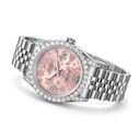 Datejust 116200 Floral Dial Diamond Bezel Automatic Watch