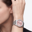 Datejust 116200 Floral Dial Diamond Bezel Automatic Watch