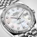Datejust 116234 Mother of Pearl And Diamonds Dial, Stainless Steel Automatic Watch