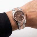 Datejust 126231 Chocolate Computer Dial Stainless Steel Automatic Watch