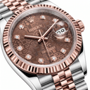 Datejust 126231 Chocolate Computer Dial Stainless Steel Automatic Watch