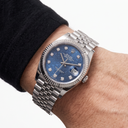 Datejust 126234 Blue Computer Dial Stainless Steel Jubilee Automatic Watch