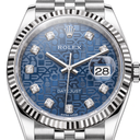 Datejust 126234 Blue Computer Dial Stainless Steel Jubilee Automatic Watch