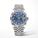 Datejust 126234 Blue Computer Dial Stainless Steel Jubilee Automatic Watch