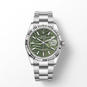 Datejust 126234 Green Palm Dial Stainless Steel Automatic Watch