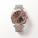 Datejust 126331 Chocolate Diamond Dial Fluted Bezel Jubilee Bracelet Automatic Watch