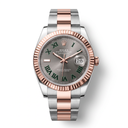 Datejust 126331 Fluted Bezel And Roman Dial Rose Gold  Men's Watch