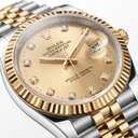 Datejust 126333 Gold Dial Stainless Steel Automatic Men's Watch