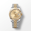 Datejust 126333 Gold Dial Stainless Steel Automatic Men's Watch