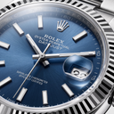 Datejust 126334 Blue Dial Fluted Bezel Oyster Stainless Steel Men's Watch