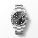 Datejust 126334 Bright Black Dial Oystersteel Automatic Watch