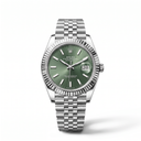 Datejust 126334 Classic Green Dial Oystersteel And White Gold Men's Watch