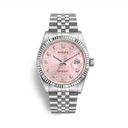 Datejust Pink Computer Dial Stainless Steel Jubilee Automatic Watch