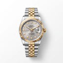 Datejust 16233 Silver Computer Dial Stainless Steel Automatic Men's Watch