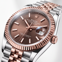 Datejust Everose Chocolate Dial Oystersteel Automatic Men's Watch