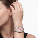 Datejust Full-Pave Custom Pink Dial Automatic Watch
