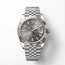Datejust M126334 Oyster Perpetual Oystersteel Gray Dial Automatic Men's Watch