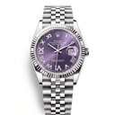 Datejust Roman Index VI and IX Diamond Aubergine Dial 278274 Automatic Watch