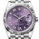 Datejust Roman Index VI and IX Diamond Aubergine Dial 278274 Automatic Watch