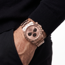 Daytona 116505 Rose Gold Sundust Dial Automatic Watch