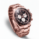 Daytona ‘Le Mans’  126525LN Rose Gold Bright Black Dial Men's Watch