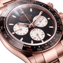 Daytona ‘Le Mans’  126525LN Rose Gold Bright Black Dial Men's Watch