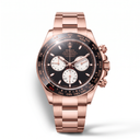 Daytona ‘Le Mans’  126525LN Rose Gold Bright Black Dial Men's Watch
