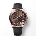 Daytona RL 116515 Rose Gold Oysterflex Chocolate Dial Men's Watch