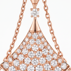 Diva's Dream Full-pavé Pendant Necklace