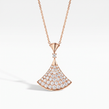 Diva's Dream Full-pavé Pendant Necklace