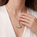 Diva's Dream Full Paved Long Necklace