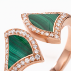 Diva's Dream Malachite Ring