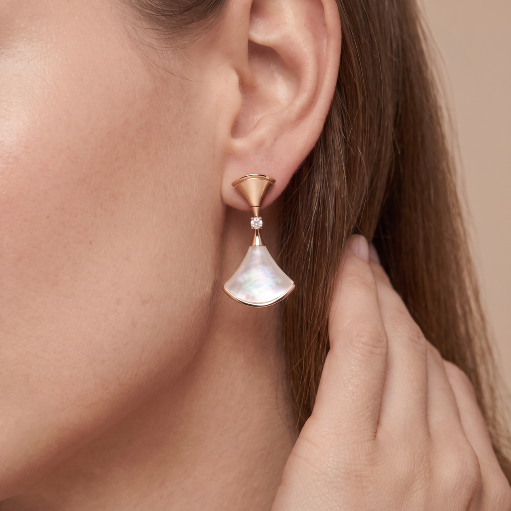 Diva's Dream Mother Of Pearl Earrings